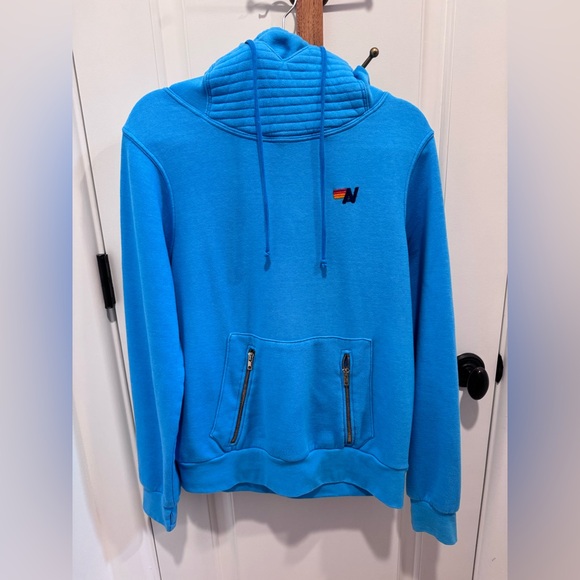 Aviator Nation Sweaters - Aviator Nation Ninja Blue Crew Neck Sweatshirt Medium